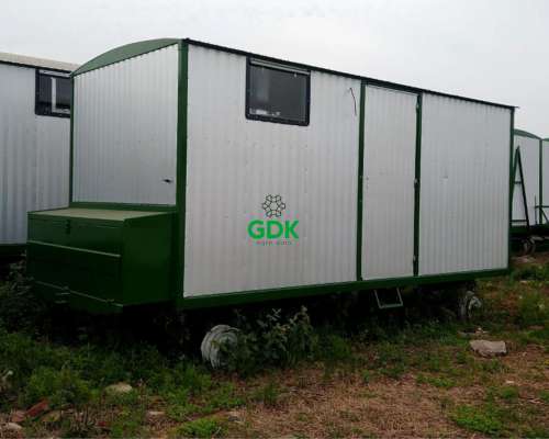 Casilla Rural 2 Camas 4.50 X 2 Mts Chapa Blanca. Rogriv