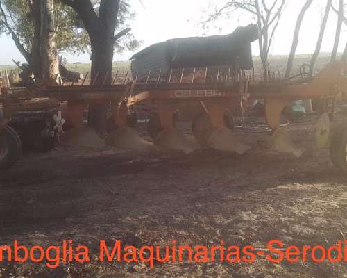 Arado Celeba 5/14 Hidrauli,con 3 Cilind Cola Giratoria 180º
