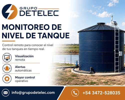 Monitoreo de Nivel de Tanques para el Agro