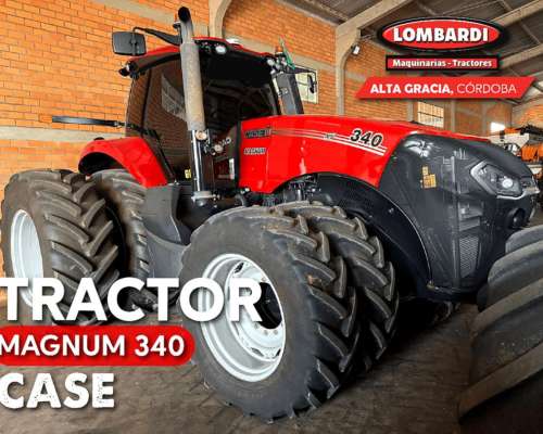 Tractor Magnum Case 340 para Importar de Brasil + Impuestos