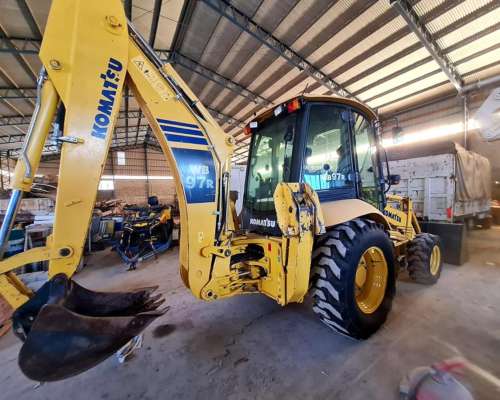 Retro Pala Komatsu Wb97r 2017 44