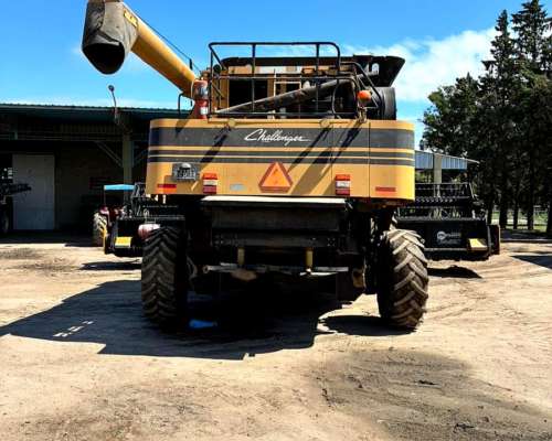 Cosechadora Challenger C670 - Draper 30 Pies