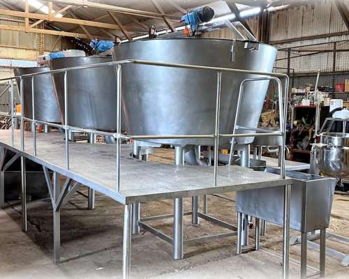 Miniplanta de 1 o 2 Tinas 1000 - 1100 Lts