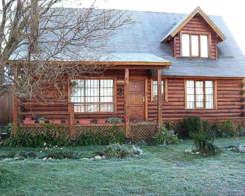 Construccion de Cabañas en Madera Casa de Troncos- Bariloche