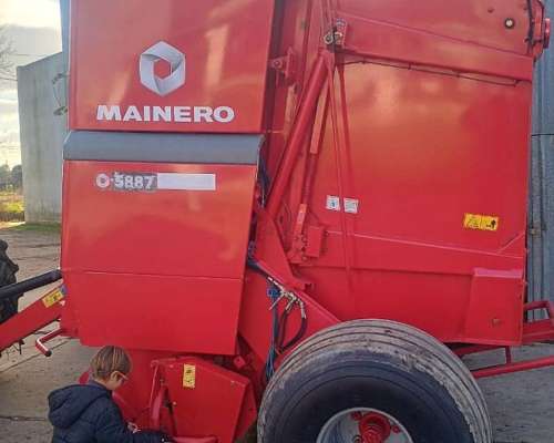 Rotoenfardadora Mainero 5887 Rodado Alta Flotacion