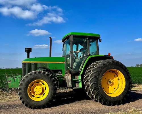 John Deere 7505 con Duales