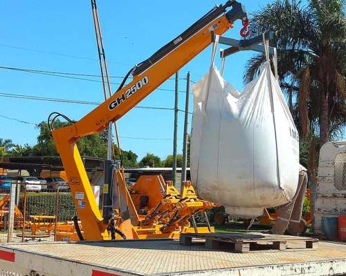 Grua Elevadora de Bolsones Grosspal GH2500
