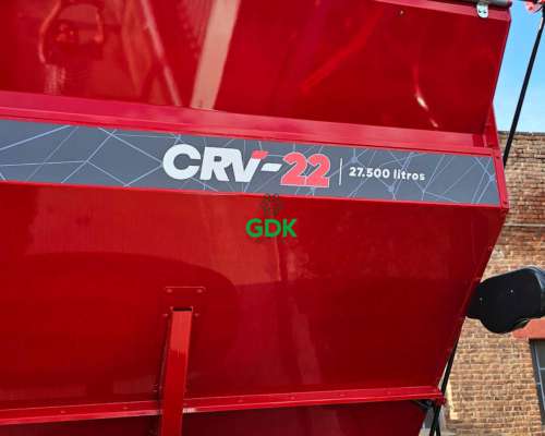 Tolva Autodescargable CRV 22 C/goma y Balanza.ombu-contado