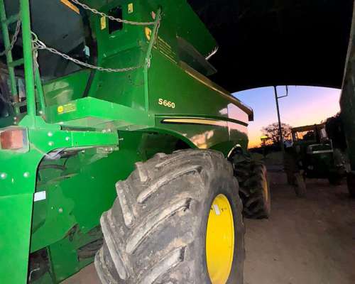 Cosechadora John Deere S660sd35fd