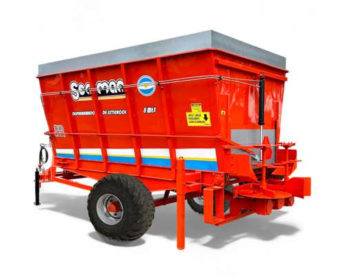 Desparramador de Guano Solido MP-8 MTS3 (platos) Secman