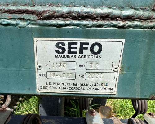 Rolo Sefo con Peine 8mts Ancho de Labor