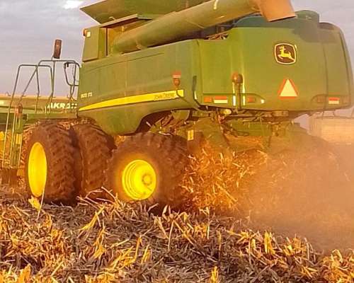 John Deere 9670 STS 635fd Piloto y Mapeo