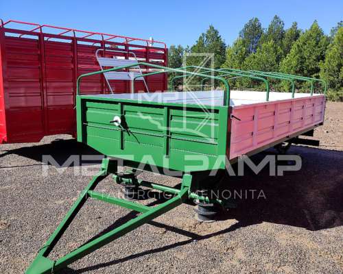 Acoplado Famma Baltren con Barandas