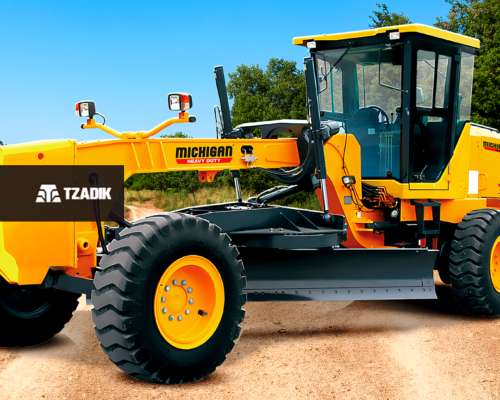 🚜 Motoniveladora Michigan Modelo Hd180m en Tzadik: Rendimie