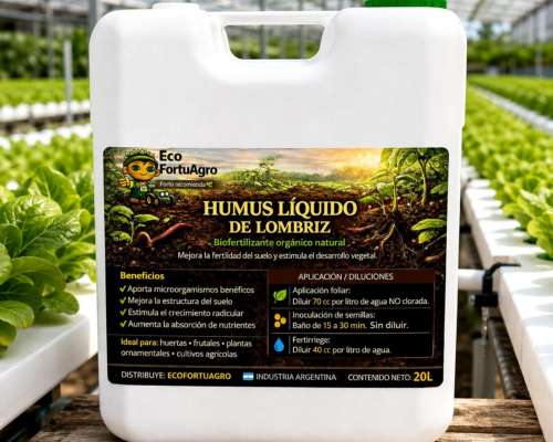Melaza de Caña Organica y Humus de Lombriz Liquido