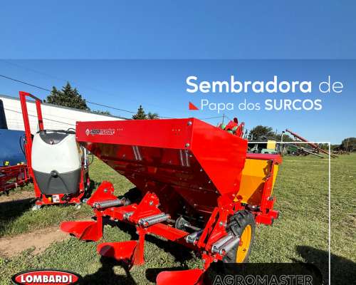 Sembradora de Papa 2 Surcos Nueva Agromaster