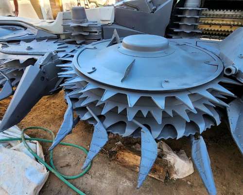 Picadora Claas Jaguar 980, Implecor 9080 y 3 Carros Fliegl