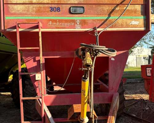 Tolva Autodescargable Monotolva 8 TN Ambroggio con Balanza