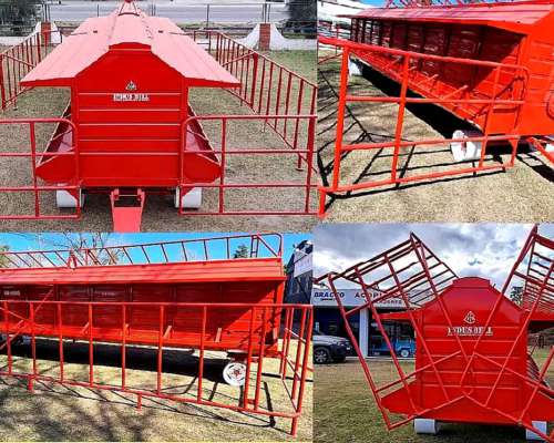 Comedero/bebedero Lineal Tipo Vagon Indus Bell