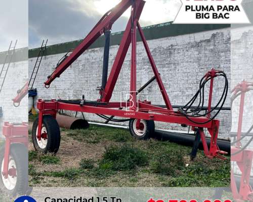 Pluma-elevador para BIG Bac.