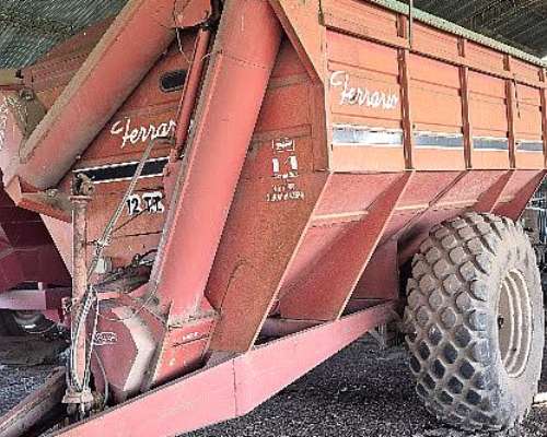 Tolva Autodescargable Ferrario de 14tn, C/balanza LT
