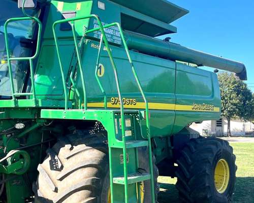 Cosechadora JD 9750 Mod 08, Motor 1800 HS, Piersanti 35