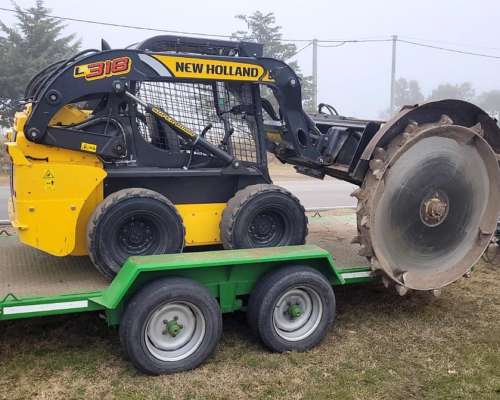 Sanjadora Hidráulica Bisonte Adaptable a Pala o Retro