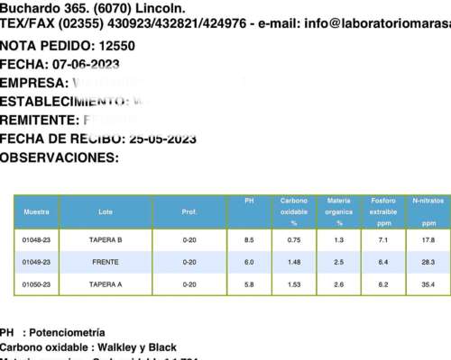 Muy Buen Campo Mixto en Blaquier
