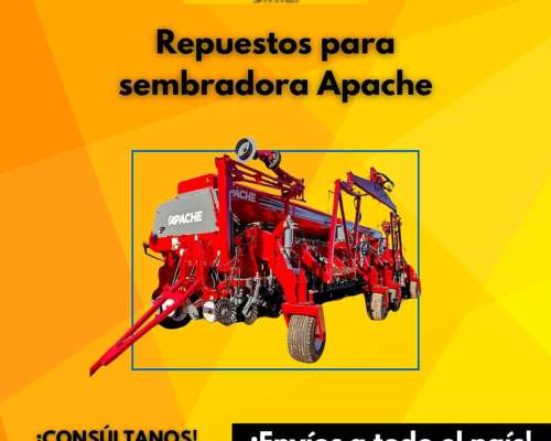 Repuestos para Sembradora Apache Envíos a Todo el País