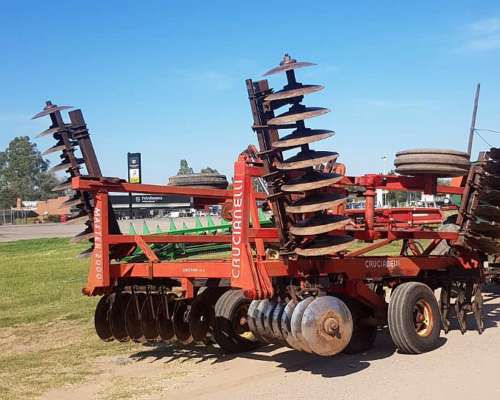 Rastra Crucianelli Master 2000 62 Discos con 3 Rolos