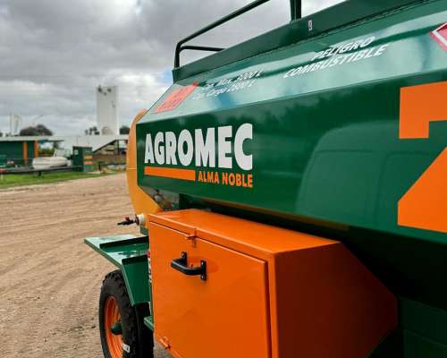 Acoplado Tanque 3000 Litros Combinado Homologado Agromec