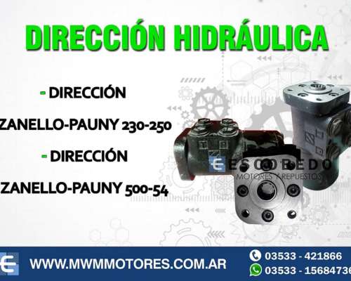 Dirección Hidráulica Zanello -pauny