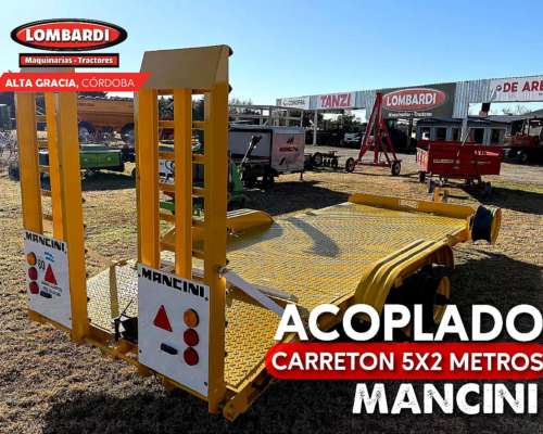 Trailer Carreton Mancini de 5x2mts Disponible