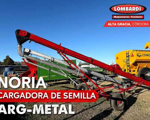 Noria Cargadora de Semilla y Fertilizante de 9mts con Motor
