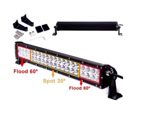 Barra LED 120 W Recta Claro (55 CM) 40 Leds