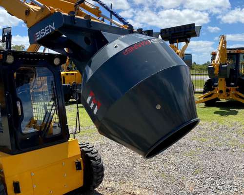 Minicargadora Trompo Hormigonero Sinomach 255f Cerrada A/C