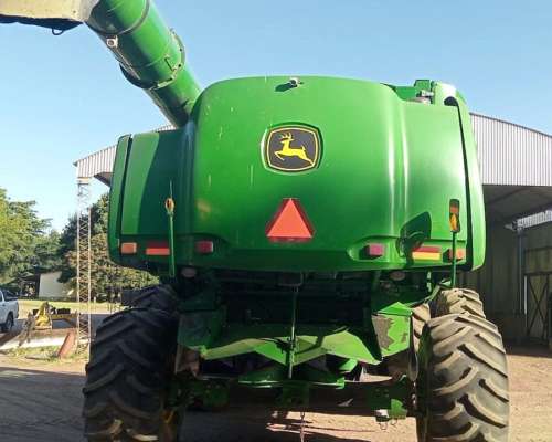 John Deere 9770 Americana año 2010 D. Tracción Draper 35 PIE