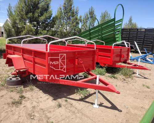 Carro con Barandas de UN Eje