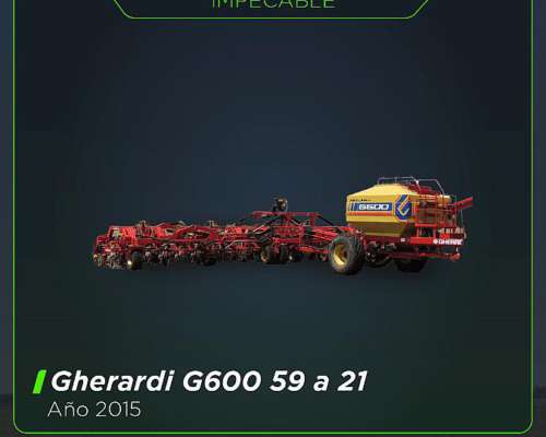 Gherardi G600 59 a 21 año 2015