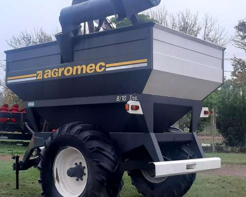 Tolva Autodescargable Agromec 8-10 Toneladas con Balanza