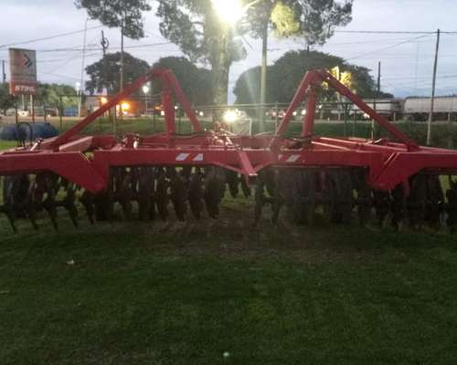 Rastra de Discos Giaroli 60 Platos de 26 Dentados