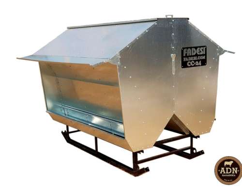 Comedero Silo Autoconsumo. Capacidad 3000kg Maiz.