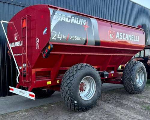 Tolva Autodescargable Ascanelli Magnum+ 24 TN, Nueva.