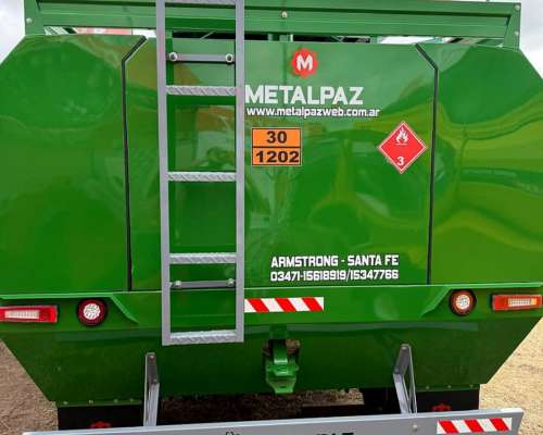 Acoplado Tanque Taller Metalpaz de 6.000 LT