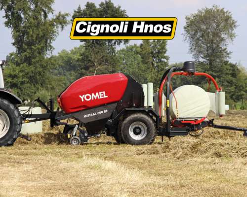 Rotoenfardadora Yomel Mistral 680