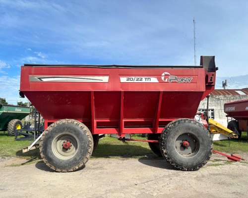 Tolva Usada Marca Pony 20 TN C/gomas-bza ( Tl223)