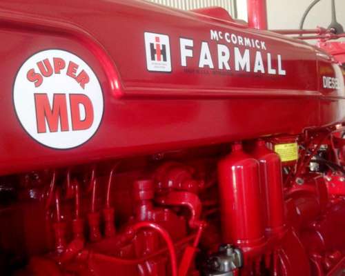 Farmall IH Super MD Unico de Coleccion