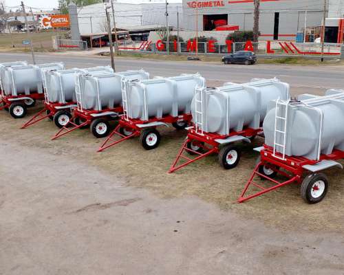 Acoplado Tanque Plastrong 10000 Lts 2 Ejes 3 Pulgadas