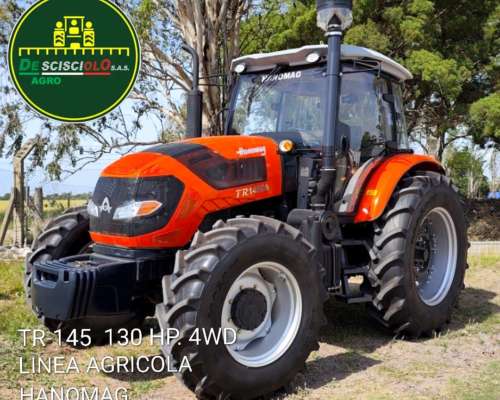 Tractor Tr-145c 130 HP. Agricola Hanomag