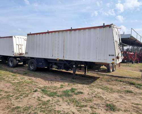 Equipo Tipo Full Trailer Acoplado de 2 Ejes y Semi de 1 Eje